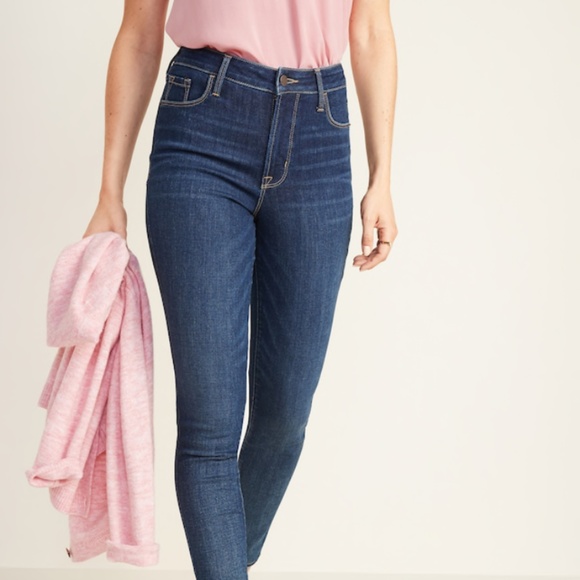 Old Navy Denim - Old Navy Super High Rise Rockstar Skinny Jeans
